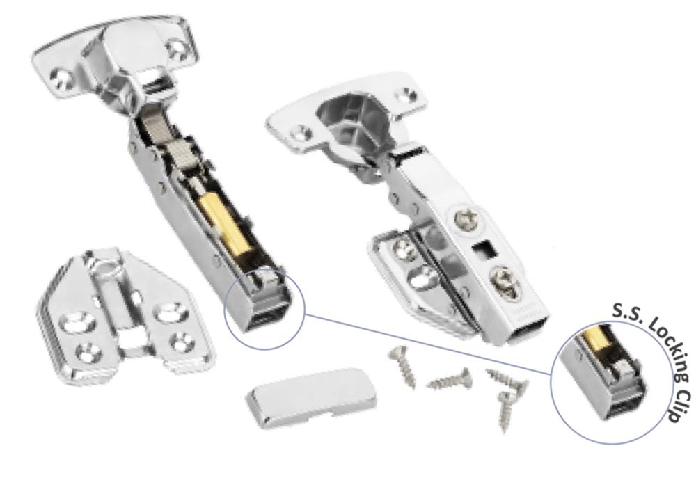 S.S. Soft Close Hinges